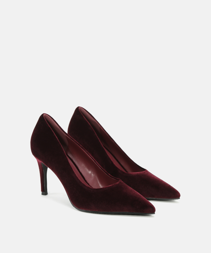 Zapatos salón tacón fino
